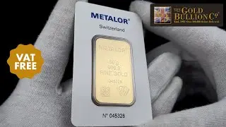 50g Metalor Gold Bar I Buy Now