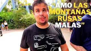 Subo en una de las PEORES monta&ntilde;as rusas de Espa&ntilde;a con un AMANTE de ellas | Isla M&aacute;gica Sevilla 2023