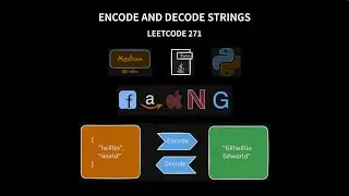 Encode and Decode Strings - Leetcode 271 | Using Length Prefixing