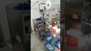 hand sanitizer gel sachet production