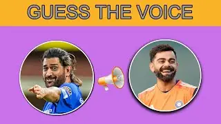 Guess The Cricketer voice