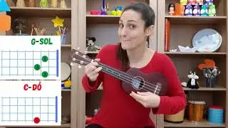 COMO TOCAR NO UKULELÊ E BRINCAR COM A MÚSICA DO SAMBA LELÊ - PROFE ELISABET