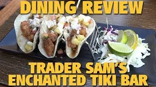 Trader Sam's Enchanted Tiki Bar Dining Review | Disneyland Hotel