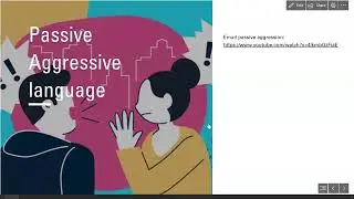 Passive-Aggressive Language in Emails