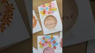 easy Eid greeting cards for mothers/paper craft activity for kids/for full video visit my channel.