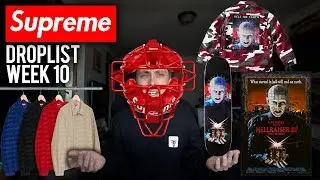 SUPREME DROPS TOMORROW | HELLRAISER COLLABORATION