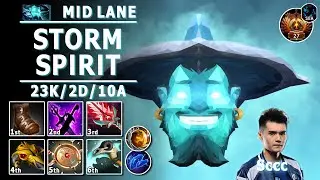 Storm Spirit Mid Lane | 7.31b | Sccc SS Pos 2 Play | Dota 2 Immortal Gameplay