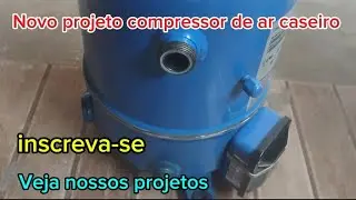 New homemade air compressor project
