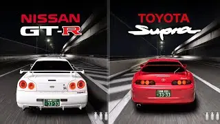 Supra Vs. GT-R R34: Battle of the JDM Legends (Tokyo Xtreme Racer)