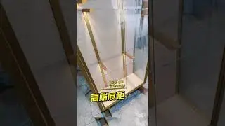 High-end wall display cases, luxury display cases customized.