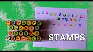 Learn the Alphabet with Stamps