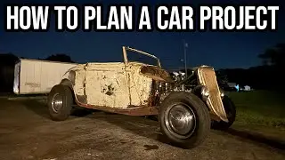 How To Successfully Plan Out A Car Project & Be Productive!!
