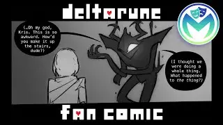 Deltarune Fan Comic - Kris and the Knight