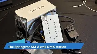 Springtree SM-8 DMX wall control station