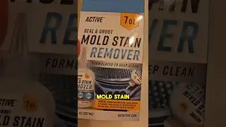 Will This Work?!🤔 Trying Amazon Finds to Remove Stubborn Mold Stain! #shorts #amazon #householditems