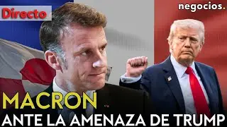 DIRECTO | MACRON RESPONDE A LA AMENAZA DE TRUMP A GROENLANDIA: TENSIÓN EN LA OTAN Y TROPAS AL ÁRTICO