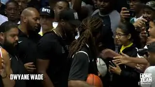Dwyane Wade intro at Drew League Finale Weekend