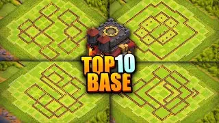 ULTIMATE TH10 COC Base Designs for Trophy Pushing + link
