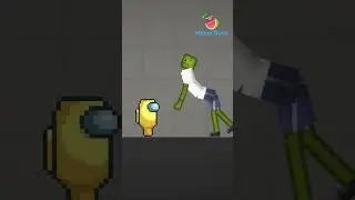 Мем: Амогус Melon Sandbox #мем #melon #MelonDuck #memes #melonplaygroud