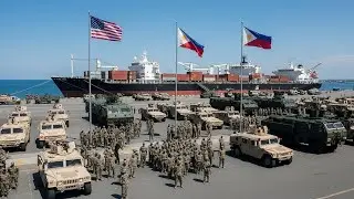 Philippines Surprised! Large Number of U.S. Military Convoy Arrives in Subic Bay