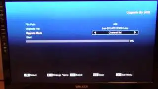 Amiko Micro HD Satellite Receiver - Load Channel List from USB Drive