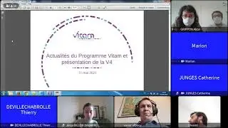 Programme Vitam - webinaire de pr&eacute;sentation de la V4 - 11 mai 2021