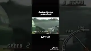 Ayrton Senna no limite ! velocidade m&aacute;xima