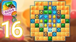 Candy Crush Soda Saga - Gameplay Walkthrough Part 16 - Level 86 - 90 Completed (iOS, Android)