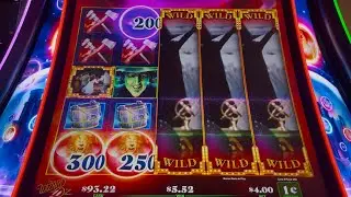 I'LL GET YOU MY PRETTY! WIZARD OF OZ SLOT MACHINE
