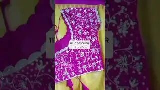 1111_c Desginer studio.. Hot Rani pink zardozi embellished woked blouse.