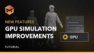 [Marvelous Designer 2024.2] GPU Simulation Improvements