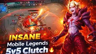 INSANE Mobile Legends 5v5 Clutch 🔥