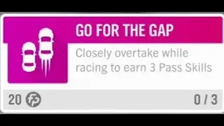 Forza Horizon 4 Easiest Method 3 Pass Skills #Forzathon Go for the Gap