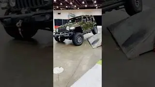 Jeep Rubicon Takes on the ramp at Detroit Auto Show 2025 Adventure!