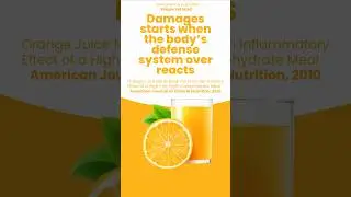 Orange juice Protects the Body&rsquo;s Defense System #shorts #ytshorts #health #nutrition #orangejuice