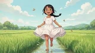 A Peaceful Day in Rural Bangladesh | Ghibli-Style Village Life That Feels Like a Dream