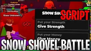 [🪏OP] Snow Shovel Battle Best Script Infinite Money & Strength Roblox 2025