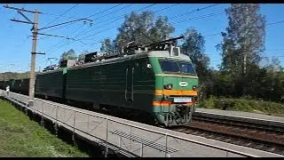 Электровоз ВЛ10у-к-684 с угольным поездом | VL10U-k-684 RZD