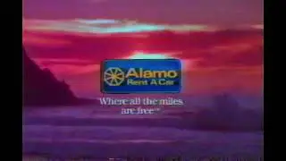 Geo Metro Alamo Rental Car TV Commercial circa 1992