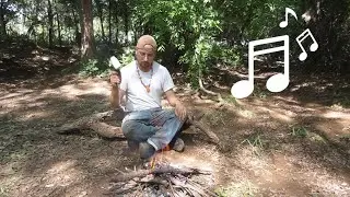 Making A Prehistoric Rattle (With Music)