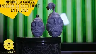 Imprime tu propia cabeza encogida de la pel&iacute;cula Beetlejuice