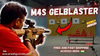 M4-S Gel Blaster Desert Tan | Unboxing + How to Use + Firing Demo