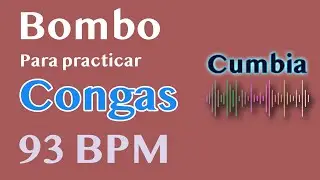 Base para practicar percusi&oacute;n en ritmo cumbia a 93 BPM