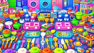 🫕 3:42 Minutes Satisfying With Unboxing Kitchen Items 😱😱 Cooking Set 😍