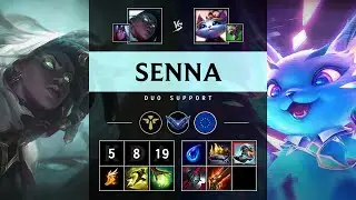 Senna Support vs Yuumi - EUW Diamond Patch 25.16