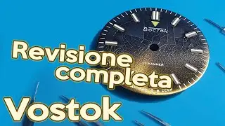 Revisione e restauro di un orologio Vostok Komandirskie vintage - Timelapse