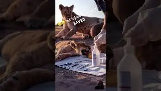 #animals #wildlife #safari #lion #cub #humanity #inthewild #viralshorts #trending  #trendingshorts