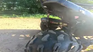Cu atv-urile! Sebi si-a luat toba Akrapovic! #akrapovic #atv #125cc #kxd