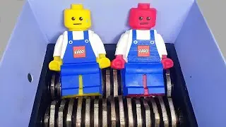 Shredding Giant Lego Jelly! #Hulkjelly #gummy #lego