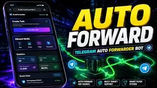 Best Telegram Auto Forward Bot 2026 | New Web Dashboard UI 🔥 #AutoForwardBot #TelegramAutomation